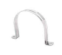 Wuuycoky Lot de 6 colliers de serrage à deux trous en acier inoxydable Φ100 201 pour tube de 100 mm de diamètre