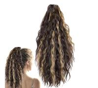 Wuvfojca Extension De Cheveux Queue De Cheval,Queue de Cheval Extension Bou Griffe - Postiche Cheveux Longs et Volumineux,pour Femmes et Filles Cosplay Fête Quotidien Déplacements Rassemblements