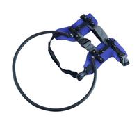 Wuvfojca Harnais de Guidage pour Chien Aveugle - Collier de Navigation Chat Aveugle avec Bandes Réfléchissantes - Anneau d'aide à la Navigation pour Animal - pour la Promenade, Les Voyages,