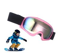 Wuvfojca Masque De Snowboard Mauvais Temps Lunettes De Ski Enfant Lunettes De Snowboard PC Protection Lunette Ski UV Protection Anti-Buée Coupe-Vent Pour Hommes Femmes Jeunes Enfant De 3 À 10 Ans