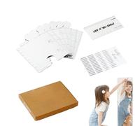 Wuvfojca Miroir De Croissance Mural 25x25x5 Cm Tableau De Croissance Puzzle En Acrylique Pour Mur Tableau Mesure Enfant Règle De Mesure Complète Du Corps À Suspendre Pour Chambre À Coucher Enfant