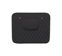 Wuweixf Protections Dossier de Siège Voiture pour Skoda Karoq 2017-2022, Protège Le Siège Contre la Saleté, Arrière, A/Black-Black-Short