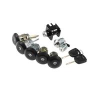 WUWMTUTCK 8 pièces/Ensemble 2T1A-V22050-AD 2T1AV22050AD Ensemble Complet de Serrure de Porte Interrupteur d'allumage adapté for Ford Transit Connect 2002-2013 4425134