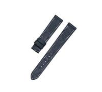 WUWMTUTCK Accessoires de montre, couche supérieure en cuir 20mm, ceinture adaptée for bracelets Hermes H Hour HH1.510/501, Texture relief(Black 2,20mm)