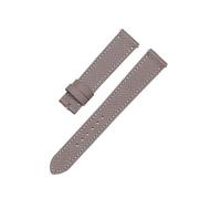 WUWMTUTCK Accessoires de montre, couche supérieure en cuir 20mm, ceinture adaptée for bracelets Hermes H Hour HH1.510/501, Texture relief(Grey 2,20mm)