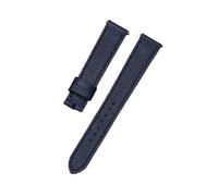 WUWMTUTCK Accessoires de montre, couche supérieure en cuir 20mm, ceinture adaptée for bracelets Hermes H Hour HH1.510/501, Texture relief(Dark bule,20mm)