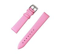 WUWMTUTCK Accessoires universels toutes marques montre 12mm 14mm 16mm 18mm 20mm remplacement cuir rose bracelet de en(20mm)