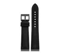 WUWMTUTCK Bracelet de montre en Nylon for fond Lea/ther, 20 21 22 24mm, for hommes, adapté for Tag Heuer F1, for la série Carrera Aquaracer(Black black-B pin,22mm)