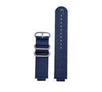 WUWMTUTCK Bracelet de montre en toile de nylon adapté for CASIO for G-shock DW-H5600 Interface convexe spéciale Noir Bleu Vert Kaki Orange Rouge Bracelet de montre for homme(Blue-S pin)