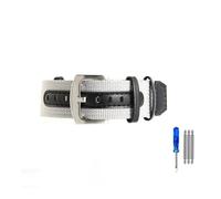 WUWMTUTCK Bracelets de montre en Nylon adaptés for Rolex, adaptés for Seiko, adaptés for Hamilton, adaptés for Omega Khaki Field, bracelet rétro 20 22mm(Gray-Steel,20mm)