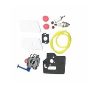 WUWMTUTCK Carburateur adapté for ZAMA W40 128 adapté for Husqvarna 125L 125LD 128C 128CD 128L 128R 128RJ 124L 545081848 545130001 adapté for Zama C1Q-W40A(White)