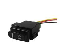 WUWMTUTCK Interrupteur antibrouillard for voiture, 1 pièce, for Renault Laguna Megane Scenic Twingo Espace Master Trafic, taille 5 broches, bouton marche-arrêt, 12V