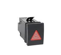 WUWMTUTCK Interrupteur de Bouton d'urgence for feu de détresse, adapté for VW Polo 9N 2002 2003 2004 2005-2010 6Q0953235 6Q0953235A 6Q0 953 235 A