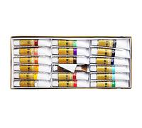 WUXIAOLINDADALA 12/18/24/36 Couleurs 5 / 12ml Peinture Chinoise Pigment Aquarelle Peinture Outil de Dessin 18 Couleurs