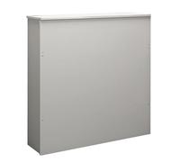 WUXTOKV Cache Radiateur pour La Maison, Petit Tablette Radiateur, Design Fermé, Anti-Infiltration d'eau, Adapté aux Cuisines et Salles de Bains(50x70x15cm/20x28x6in)