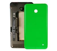 WUXUN-PHONE CASE Pièces de Rechange Compatible avec Coque arrière et Bouton latéral de Batterie Nokia Lumia 635 (Color : Green)