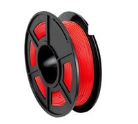 WUXUN3DP Filament 3D souple TPU 95A, 1 kg, 1,75 mm, 0,5 kg, inodore, silencieux, anti-âge, for impression de fournitures médicales(TPU-Red)
