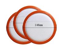 WuYan en coton lavable rond pour Midea aspirateur C3-L148B C3-L143B VC14A1-VC 146 mm Eléments de filtre HEPA 3 pièces