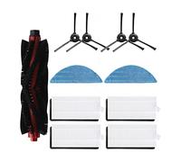 WuYan Kit brosse pour sinistra M200/M201/M501A/M520/M571/T700/U180 - Kit de 12 pièces accessoires (Brosses Latérale, filtres etc) pour aspirateur robot