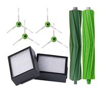 WuYan Pièces de robot aspirateur pour iRobot Roomba i7 i7+ / i7 Plus E5 E6 E7, y compris 2 brosses à rouleaux, 2 filtres, 4 brosses latérales