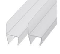 Wuyangcun 140cm Joint étanche pour porte de douche Lot de 2 x 70cm En forme de H PVC souple et résistant Étanchéité renforcée (4mm)