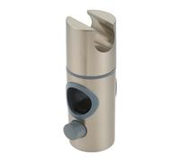 Wuyangcun Support douchette réglable 24 mm en plastique rotatif 360° avec bouton pour barre de douche sans perçage (Zirconium doré)