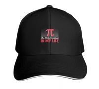 WUYIJGCS Classique Drôle Pi Day, La Seule constante dans ma Vie, Idée Cadeau pour Professeur Casquette De Baseball Casque Homme Femmes Essentiel pour L’été