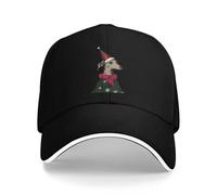 WUYIJGCS Classique Élégant, Chic et de Saison - Salutations de Noël de l’Italien Greyhound Casquette de Baseball Casquette Militaire Homme Hommes Chapeaux Femme Essentiel pour l’Automne et l’été