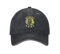WUYIJGCS Classique Kung Fu Chinois Arts Martiaux Traditionnels Denim Chapeau Léger Casquettes Hommes Casquette Homme Été Essentiel pour l’été