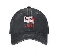 WUYIJGCS Classique Les Yeux ne mentent jamais, Audacieux Impression Demin Trucker Chapeau Durable pour Toutes Les Saisons Casquettes Hommes Casquette de Baseball pour Hommes Essentiel pour l’été