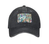 WUYIJGCS Classique Licornes et Lapins Casquette De Baseball Chapeau De Plage Casquette Marin Vintage pour Hommes Rave Golf Hommes Femmes Essentiel pour l’Automne et l’été