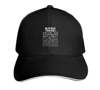 WUYIJGCS Classique Mon nom est Yoshikage Kira (Version Texte Blanc Japonais) Monologue Casquette de Baseball Classique Chapeau de randonnée Chapeaux Homme Femmes Essentiel pour l’été