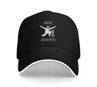 WUYIJGCS Classique Nice Garry ! Gary la chèvre Casquette de Baseball Casquette Marin pour Homme Icône Femmes Chapeaux Homme Essentiel pour l’Automne et l’été