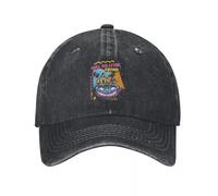 WUYIJGCS Classique WoOversized Yzma des années 90 Retro Demin Trucker Hat Casquette Respirante Casquette de Baseball féminine pour Hommes Essentiel pour l’été