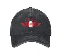 WUYIJGCS DurableJ’Aime Le Pérou, Style T-Shirt, Vêtements Casquette de Baseball Chapeau de Soleil Rugby Femmes Plage Mode Hommes Essentiel pour Chapeau Coupe-Vent