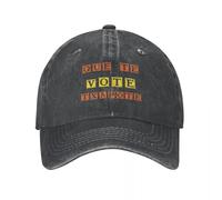 WUYIJGCS DurableQue Te Vote Txapote Casquettes de Baseball Rétro Détressé Lavé Snapback Cap Hommes Femmes Extérieur Toutes Les Saisons Ajustable Chapeaux Casquette Essentiel pour Chapeau Coupe-Vent