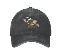 WUYIJGCS DurableVintage Master Mogwai Baseball Cap Unisexe Style en détresse Délavé Snapback Cap 1984 Films Été Casquettes Ajustables Chapeau Essentiel pour Chapeau Coupe-Vent
