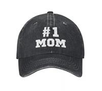 WUYIJGCS Maman Classique, fête des mères, drôle Demin Trucker Chapeau Outdoor Adventures Casquettes pour Hommes Casquette de Baseball pour Femmes Essentiel pour l’été