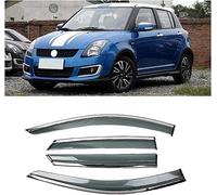 WUYJUN Lot de 4 Protection Contre Le Vent pour Suzuki Swift 2013-2016, Pluie Soleil Déflecteurs latéraux Déflecteurs de Vitres Latérales