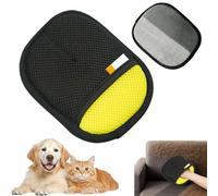 Wuyooprt Gants De Toilettage Pour Chat | Gants de Massage Anti-Peluches pour Animaux | Accessoire de Soin Confortable pour Chiens Élimination Efficace des Poils Sans Irritation