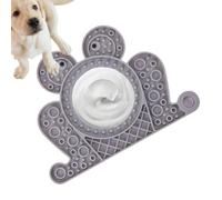 Wuyooprt Mat de léchage pour Animaux de Compagnie pour Chiens, Tapis de Licking de Chien, Sasconcone Aspiration tas de Chiens Faisseur en Forme de Grenouille, Plateau léchable sensoriel Non GLIP