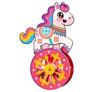 Wuyooprt Modèles en Bois,Base À Bascule Automatique Jouet Modèle | Cheval à Bascule Jouet en Bois | pour Jeu Et Interaction Loisir Hommes Femmes Adolescents Maison Anniversaire Noël