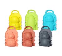 Wuyooprt Moule à Boules de Neige - Kit de 6 Accessoires Mignons et Ludiques | Jeux d'Extérieur et Jouets d'hiver,pour Créer des Activités de Bataille Jeux Temps en Famille Noël et