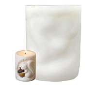 Wuyooprt Moules en silicone pour bougies - Moules 3D pour Artisanat : Écureuil et Glands en Relief,Moule à plâtre,pour Créateurs Débutants, Résine, Plâtre, Maison, Appartement, Ferme, Fêtes