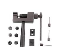 Wuyooprt Outil De Rupture De Chaîne pour Moto - Kit de Rivetage de Démontage de Chaîne - Outil Multifonction de Rupture de Maillon,pour Moto, Vélo, Montagne, Terrain Accidenté, Garage, Atelier Maison
