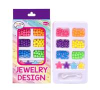Wuyooprt Perles Pour Bracelets | Kit De Perles Pour Créer Des Bracelets De L'amitié | Fournitures D'activité Manuelle Créative Pour | Ensemble Pour Filles Et Garçons De 3 Ans Et Plus