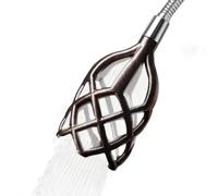 Wuyooprt Pommeau de douche nettoyant pour homme | Buse haute pression universelle imprimée en 3D | Masseur de pomme de douche | pour la maison, l'appartement, la salle de sport, l'hôtel, le spa, le