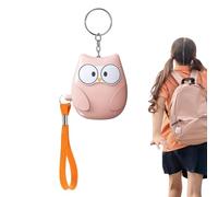 Wuyooprt Porte-clés d'alarme de sécurité, 130 dB mignon et portable, petit porte-clés d'alarme de sécurité | Alimenté par piles, appareils de protection personnelle multifonctionnels pour femmes,