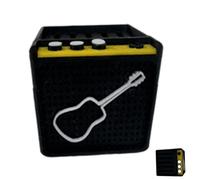 Wuyooprt Présentoir de médiators de guitare - Cadre de présentation en résine pour médiators de guitare, petite boîte de présentation décorative pour , famille, amis, amateurs de musique,