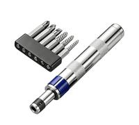 Wuyooprt Set tournevis magnétique | 6 Métal Portables Universels | Kit Extracteur De Vis | Pour vis rouillées, fixations tenaces, vélo, électronique, réparation auto et meubles